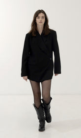Silencio Blazer- Black