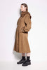 East Element Trench - Doubled breasted trench in tobacco