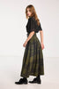 Romeo Skirt - Forest Green Check Linen