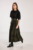 Romeo Skirt - Forest Green Check Linen