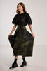 Romeo Skirt - Forest Green Check Linen