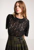 Lace Tee - Black