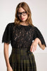 Lace Tee - Black