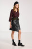 Valentine Top - Forest Green & Plum Wood