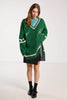 Hearted Jumper - Grass Green Merino