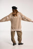 Salasai Creme Jumper - Caramel Merino