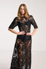 Paloma Lace Dress - Black