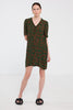 Plantation Shift T Dress - Green Pop Palm