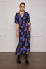 POET DRESS - VIOLET BOUQUET