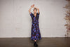 POET DRESS - VIOLET BOUQUET