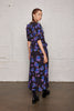POET DRESS - VIOLET BOUQUET