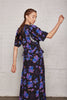 POET DRESS - VIOLET BOUQUET