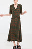 Plantation Dress - Green Pop Palm