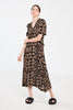Plantation Dress - Beige Pop Palm