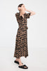 Plantation Dress - Beige Pop Palm