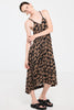 Plantation Tea Gown - Beige Pop Palm
