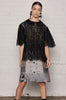ORNAMENTAL T - BLACK LACE