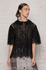 ORNAMENTAL T - BLACK LACE