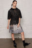 ORNAMENTAL T - BLACK LACE