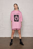 Over-sized unisex T-shirt with DE'LAMOUR graphic