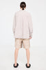 Health Club Stripe Shirt - Beige/White
