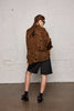DREAMERS SHIRT UNISEX - COCOA ROSETTE SILK