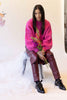 LOVERS CABLE KNIT - PINK