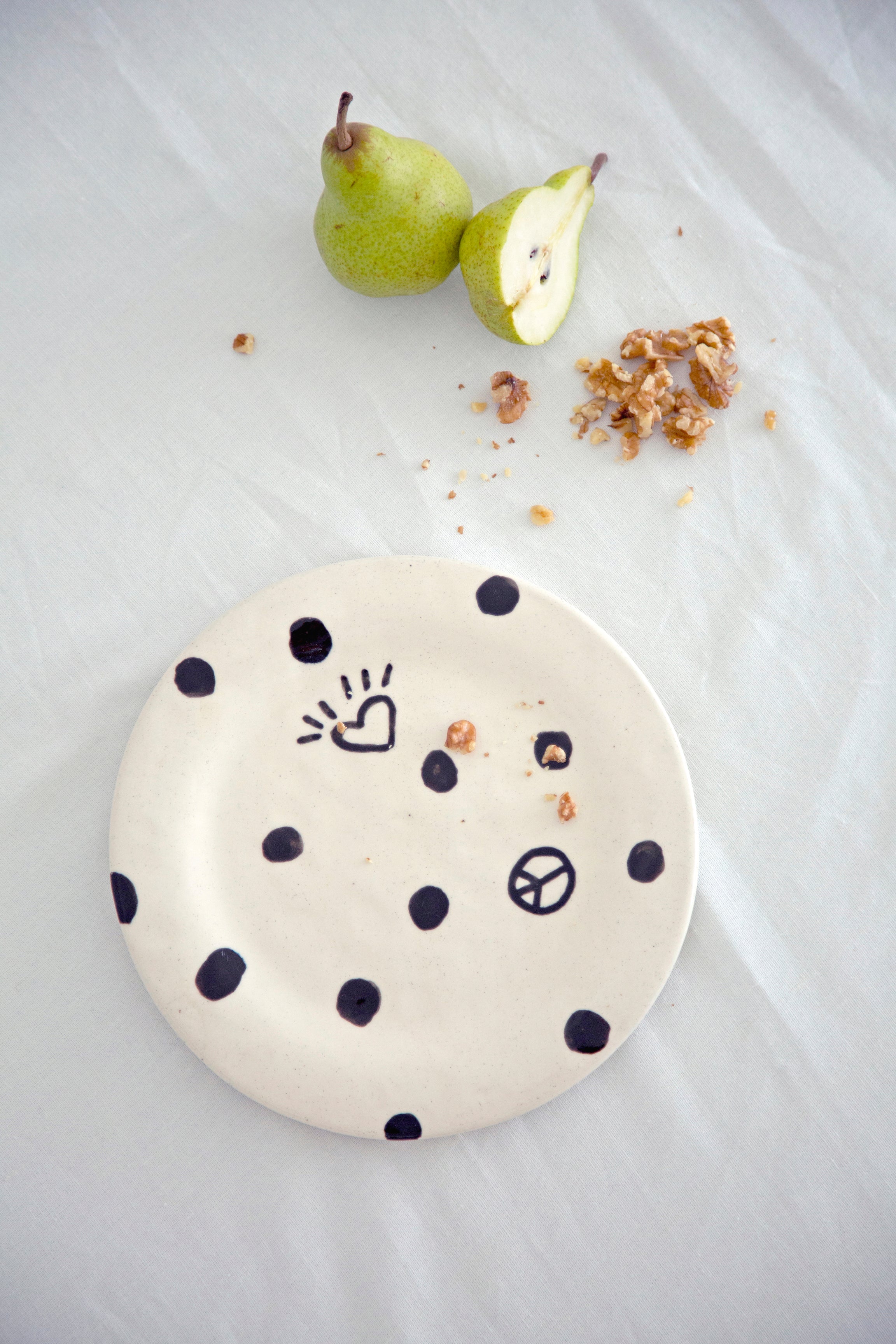 Peace and Love Plate