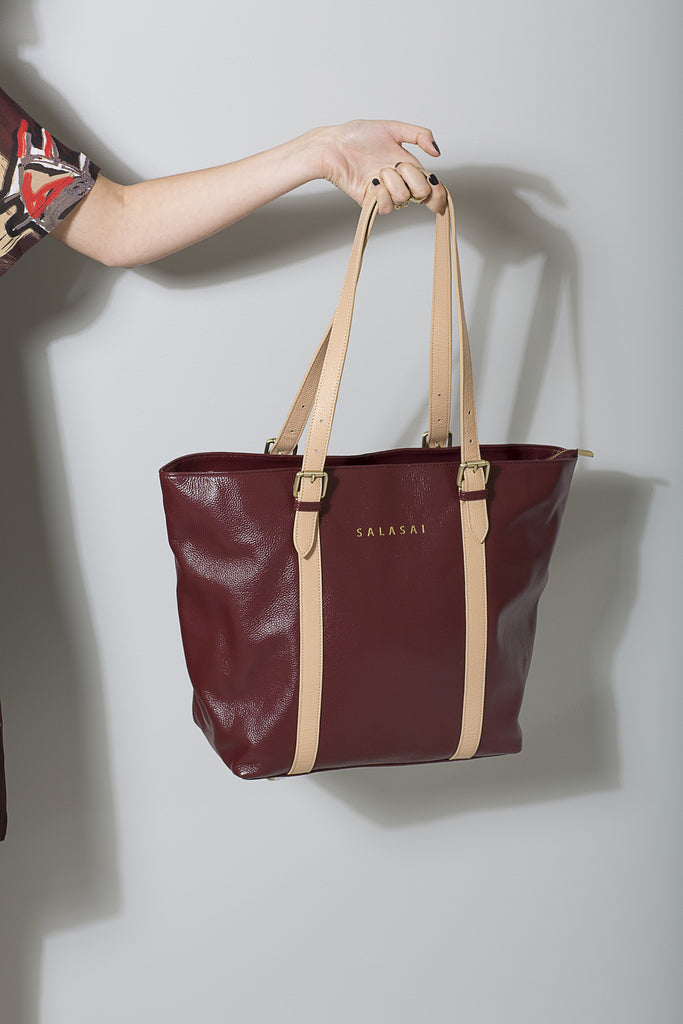 Sorority Leather Tote