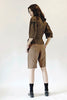 PLANET SHORT- KHAKI BROWN CUPRO