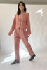 PLANET PANT - ROSEATE LINEN SILK