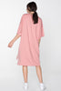 ADVOCATE TEE DRESS-PINK