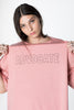 ADVOCATE TEE DRESS-PINK