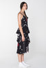 BEG FOR LOVE DRESS - BLACK CHAIN N HOUND PRINT