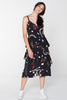 BEG FOR LOVE DRESS - BLACK CHAIN N HOUND PRINT