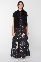 EXTINCTION BLOUSE - BLACK
