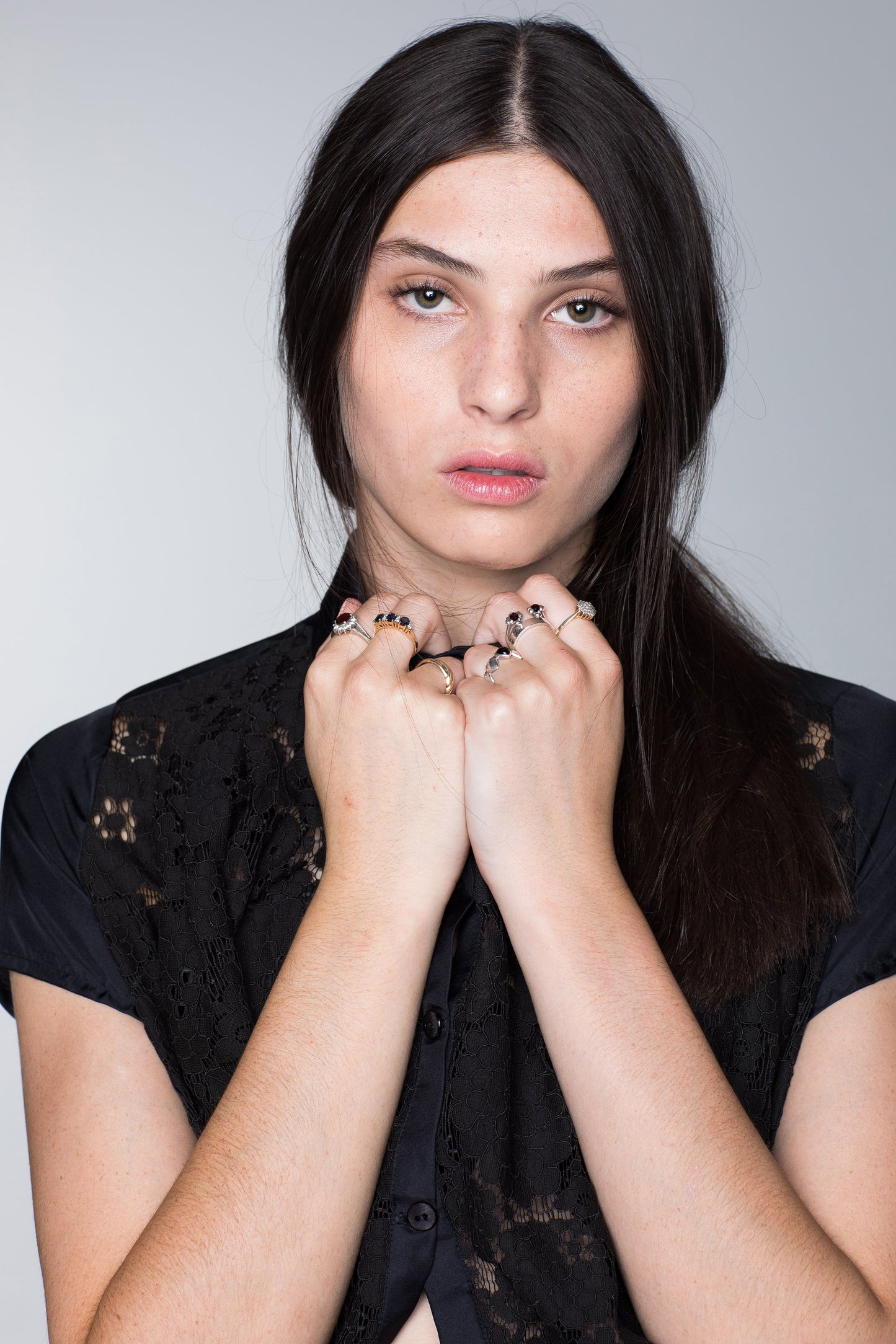 EXTINCTION BLOUSE - BLACK