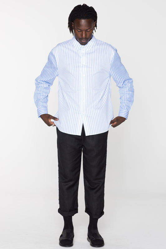 OXFORD SHIRT - BLUE STRIPE