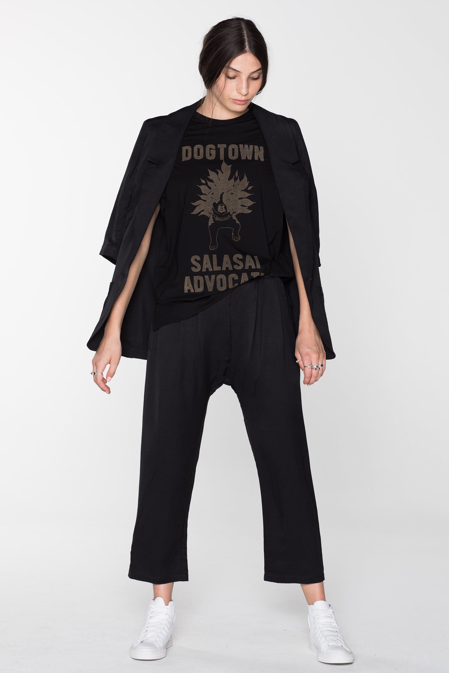 HUMANE PANT - BLACK SLINKY