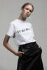 LOVE & THORNS SKIRT- BLACK VEGAN LEATHER