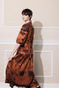 MOON GARDEN DRESS - REDWOOD PRINT