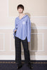 PLANETARY PANT - NAVY PLAID