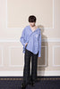 PLANETARY PANT - NAVY PLAID