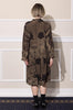 NEON DESERT DRESS - CHOCOLATE PRINT