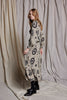 FEMME FATALE DRESS - STONE CAMEO PRINT