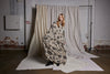 LOVE LIES BLEEDING DRESS - STONE CAMEO PRINT