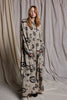LOVE LIES BLEEDING DRESS - STONE CAMEO PRINT