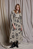 FLORENCE DRESS - STONE CAMEO PRINT