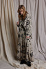 FEMME FATALE SKIRT - STONE CAMEO PRINT