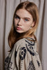 DON'T CRY DAHLIA TEE - STONE CAMEO PRINT